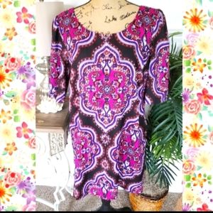 10 dress pattern embellished bright women's large summer modest